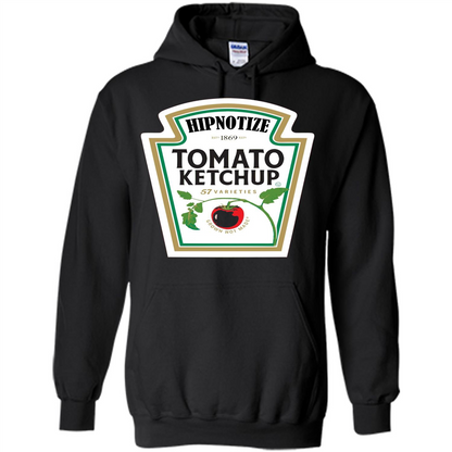 Ketchup Condiment Costume T-shirt Tomato Ketchup 57 Varieties Grown Not Made Black