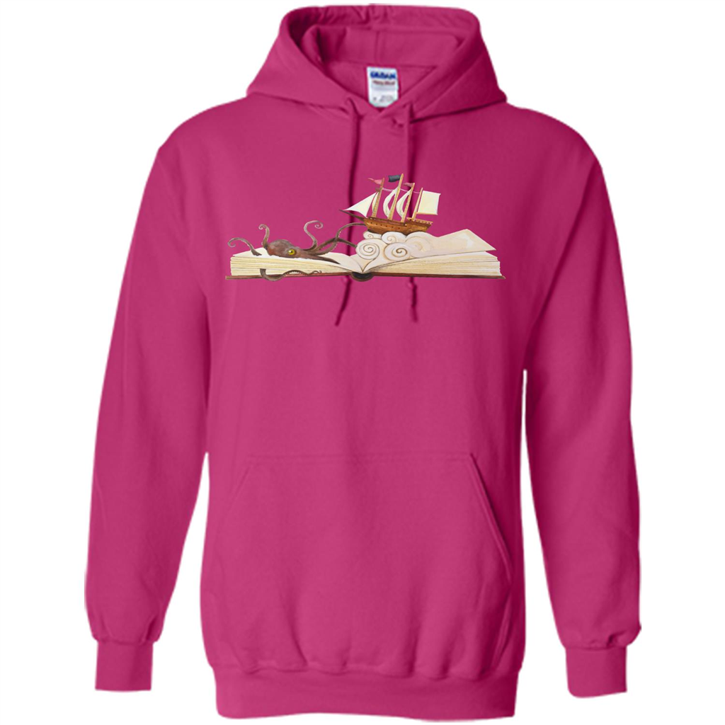 Book Reader T-shirt Love To Read Book Heliconia