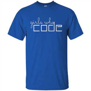 Girls Who Code T-Shirt. I'm A Girl Who Codes T-Shirt