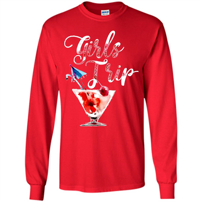 Wine T-shirt Girls Trip Wine Girls Red
