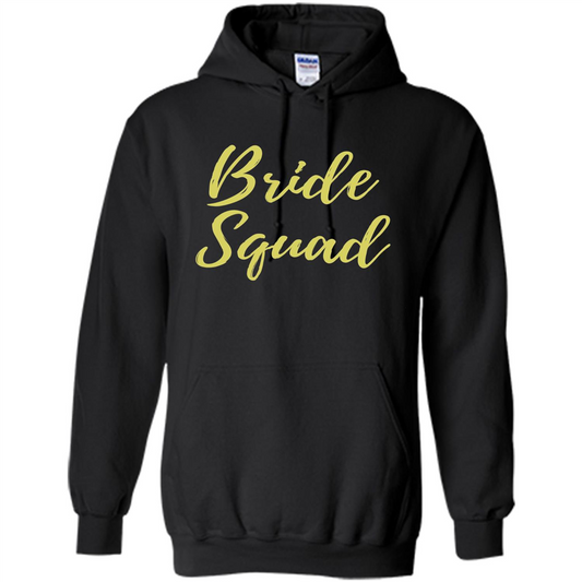 Bride Squad T-shirt Bachelorette Party Black