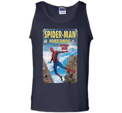 Marvel Spider-Man Homecoming Revamp #1 Issue Graphic T-Shirt t-shirt Navy