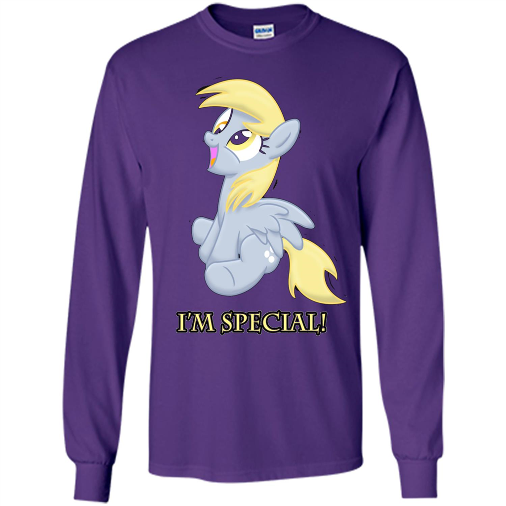 Cartoon Character T-shirt I'm special Purple