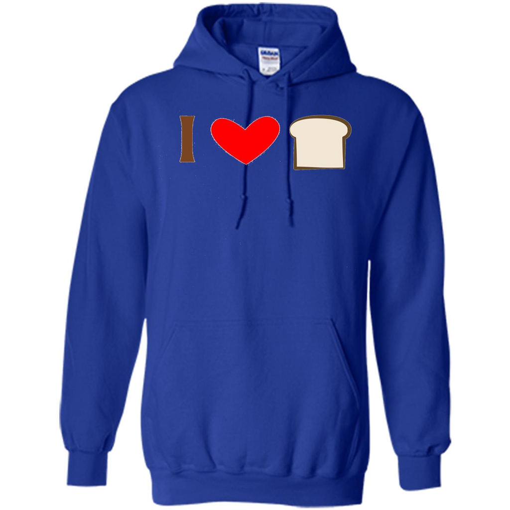 I Love White Bread T-shirt Royal