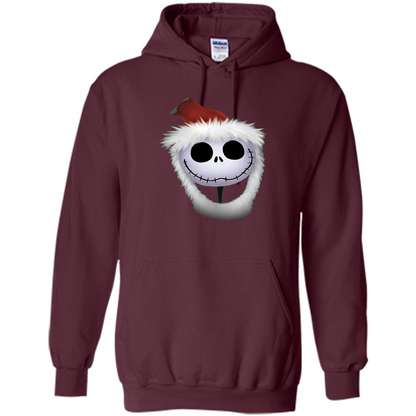 Nightmare Before Christmas Santa T-shirt Maroon