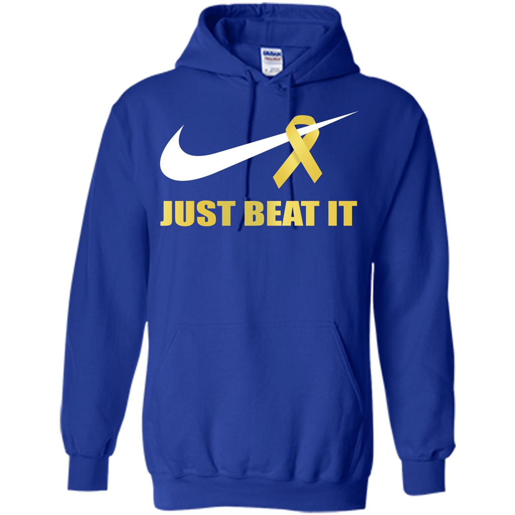 Cancer Awareness T-shirt Just Beat It T-shirt Royal