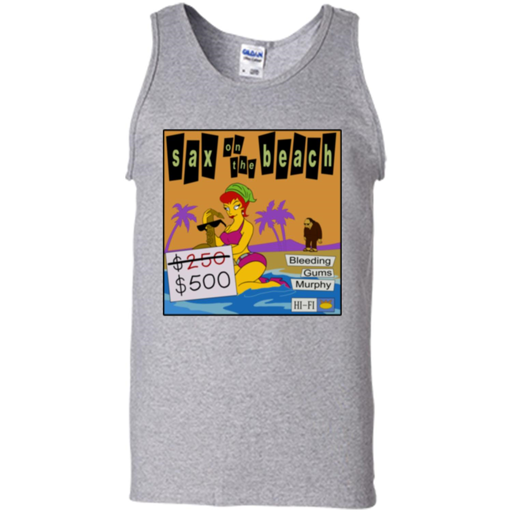 Sax on the Beach Discount Edition T-shirt Sport Grey