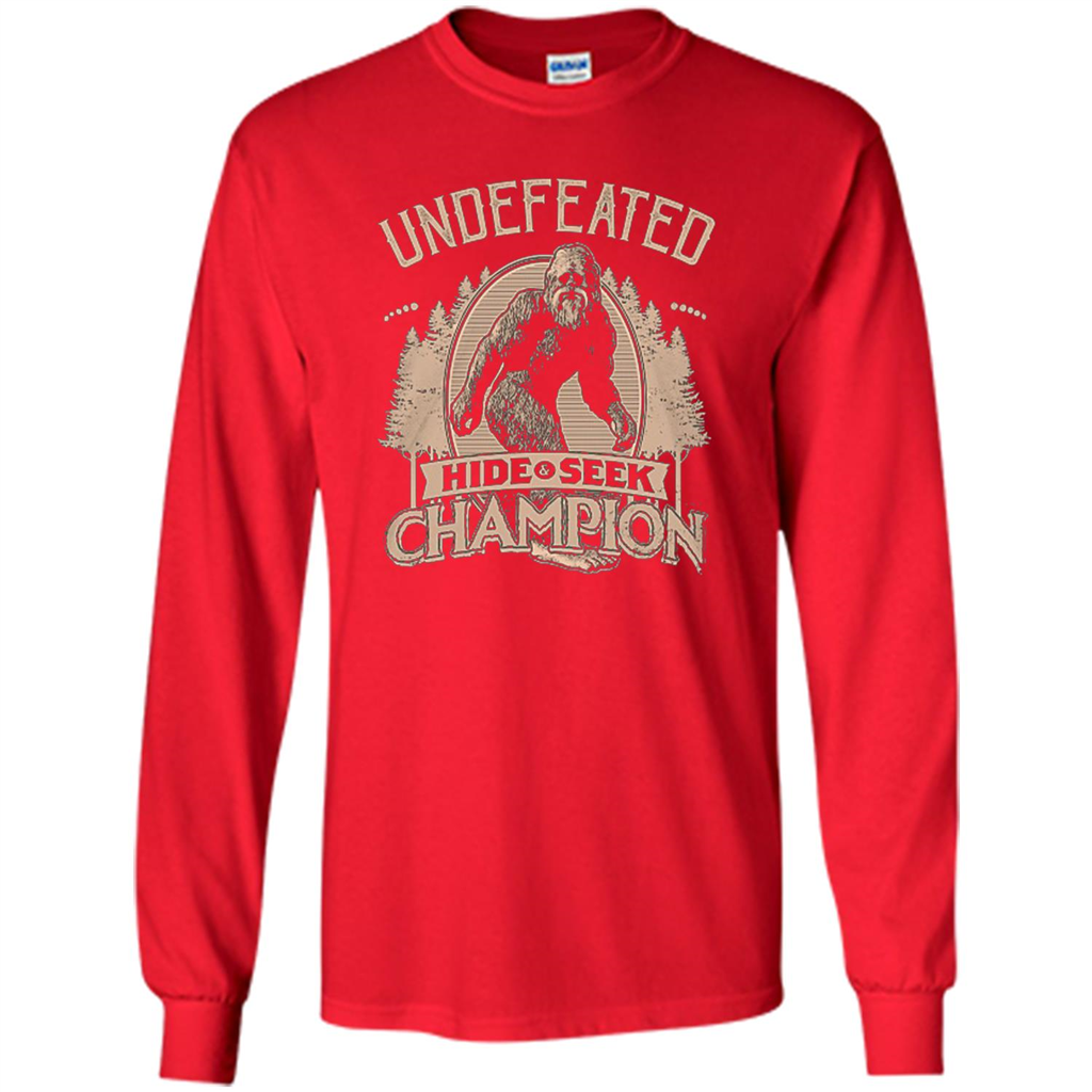 Undefeated Hide Seek Champion T-shirt Red
