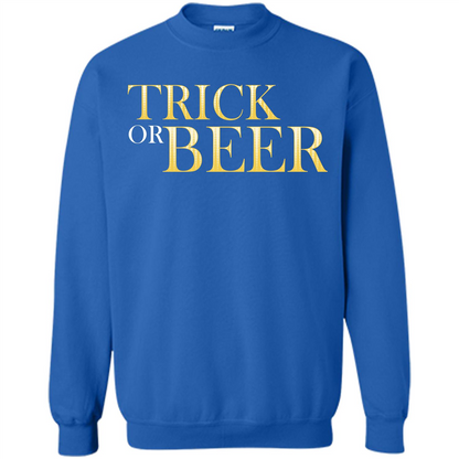 Beer T-shirt Trick Or Beer T-shirt Royal