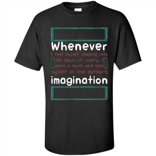 Whenever I Feel Myself Slipping In To The Abyss T-shirt Black