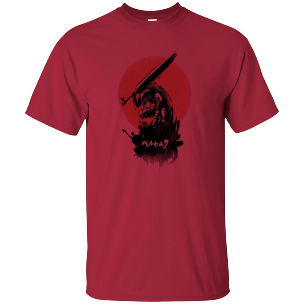 Red Sun Swordsman T-shirt Cardinal