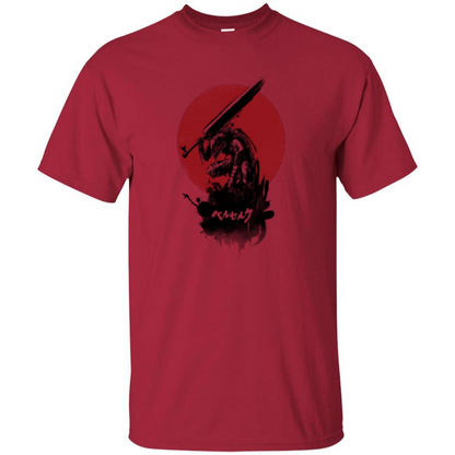 Red Sun Swordsman T-shirt Cardinal