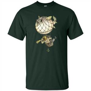 Blowfish T-shirt Captive Balloon T-shirt