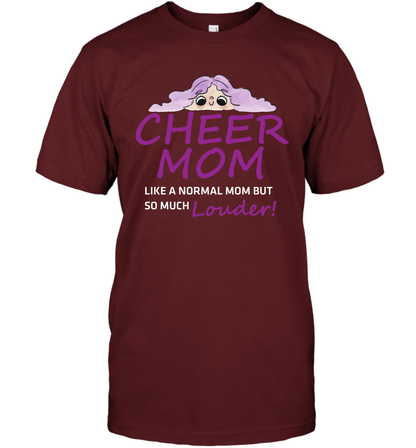 Cheer Mom Like A Normal Mom But So Much Louder Shirt T-Shirt T-Shirt Cardinal