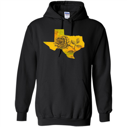 Yellow Rose Of Texas T-Shirt Black