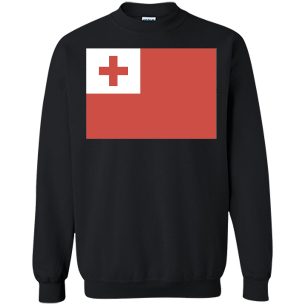 Tonga T-shirt Flag Of Tonga T-shirt Black