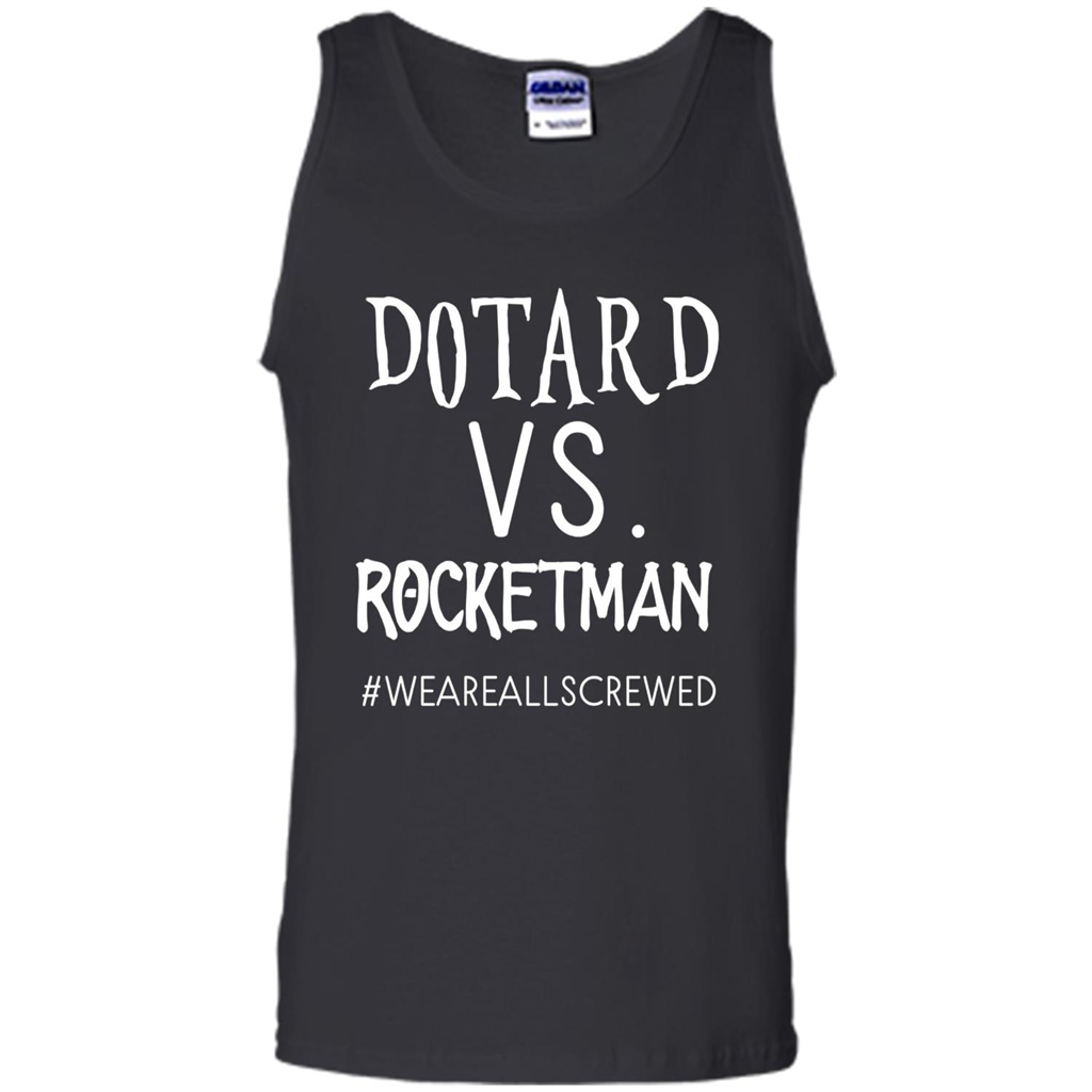 Rocketman Vs. The World Of DOTARD T-shirt Black
