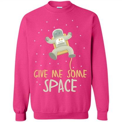 Astronaut T-shirt Give Me Some Space T-shirt Heliconia