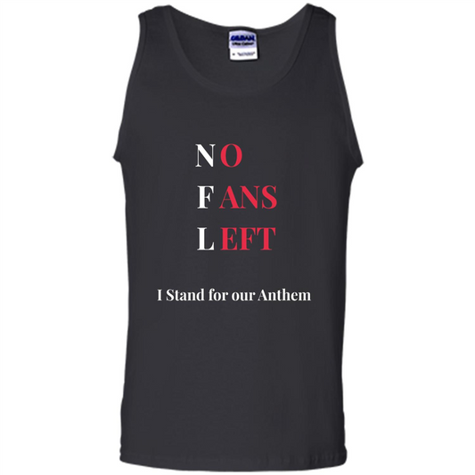 No Fans Left I Stand For Our Anthem T-shirt Black