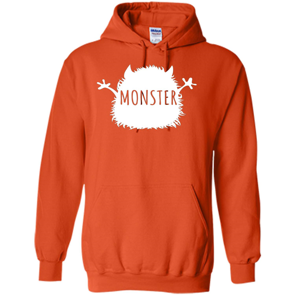 I've Created A Monster - Matching Halloween T-shirt Family T-shirt Orange