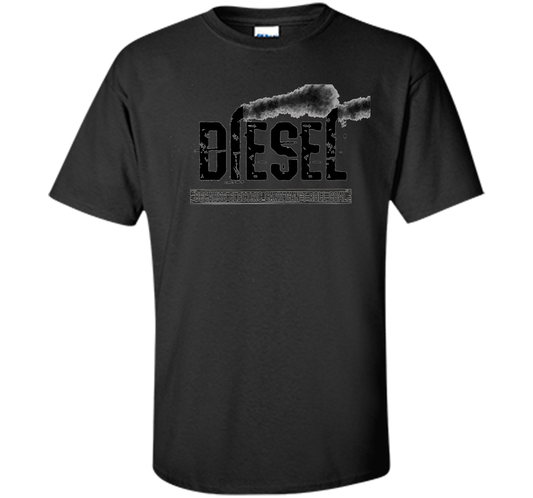 Diesel Rolling Coal T-Shirt Black Smoke Lifted Truck T-shirt Black