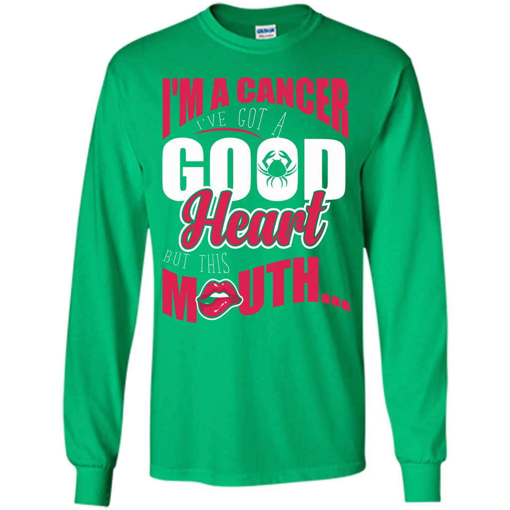 Cancer T-shirt Im A Cancer Ive Got A Good Heart T-shirt