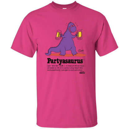 Partyasaurus T-shirt Party Asaurus Heliconia