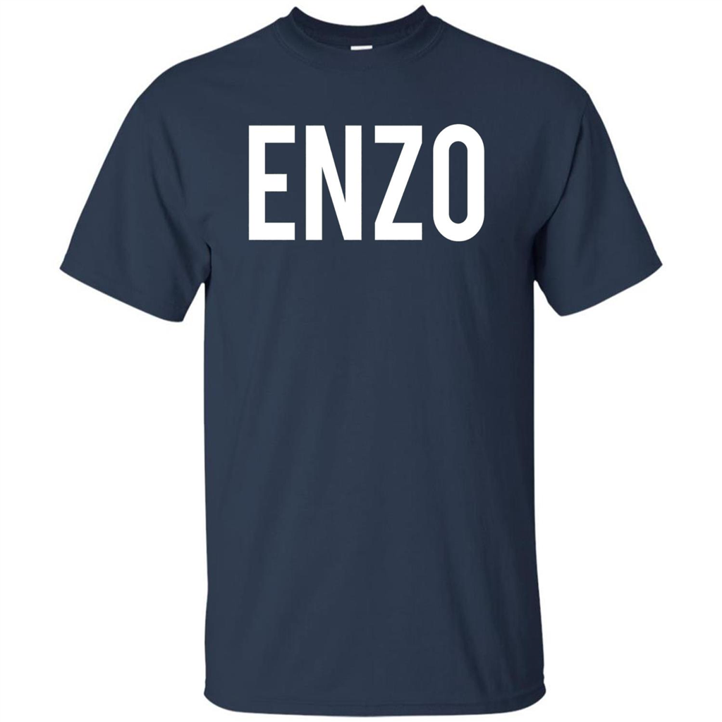 Enzo T-Shirt - Cool New Funny Name Navy