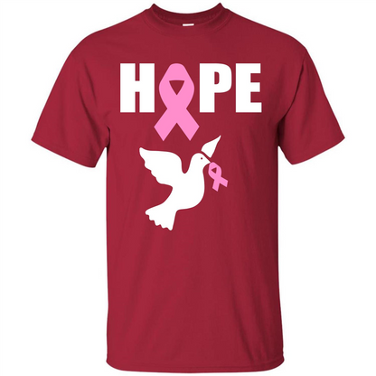Cancer Awareness T-shirt Hope T-shirt Cardinal