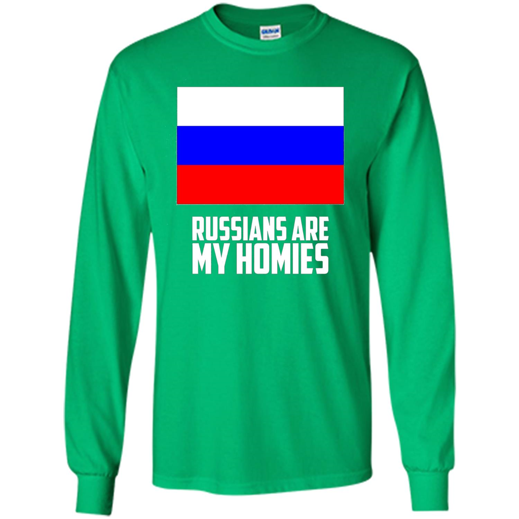 Russians Are My Homies T-shirt Irish Green