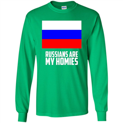 Russians Are My Homies T-shirt Irish Green