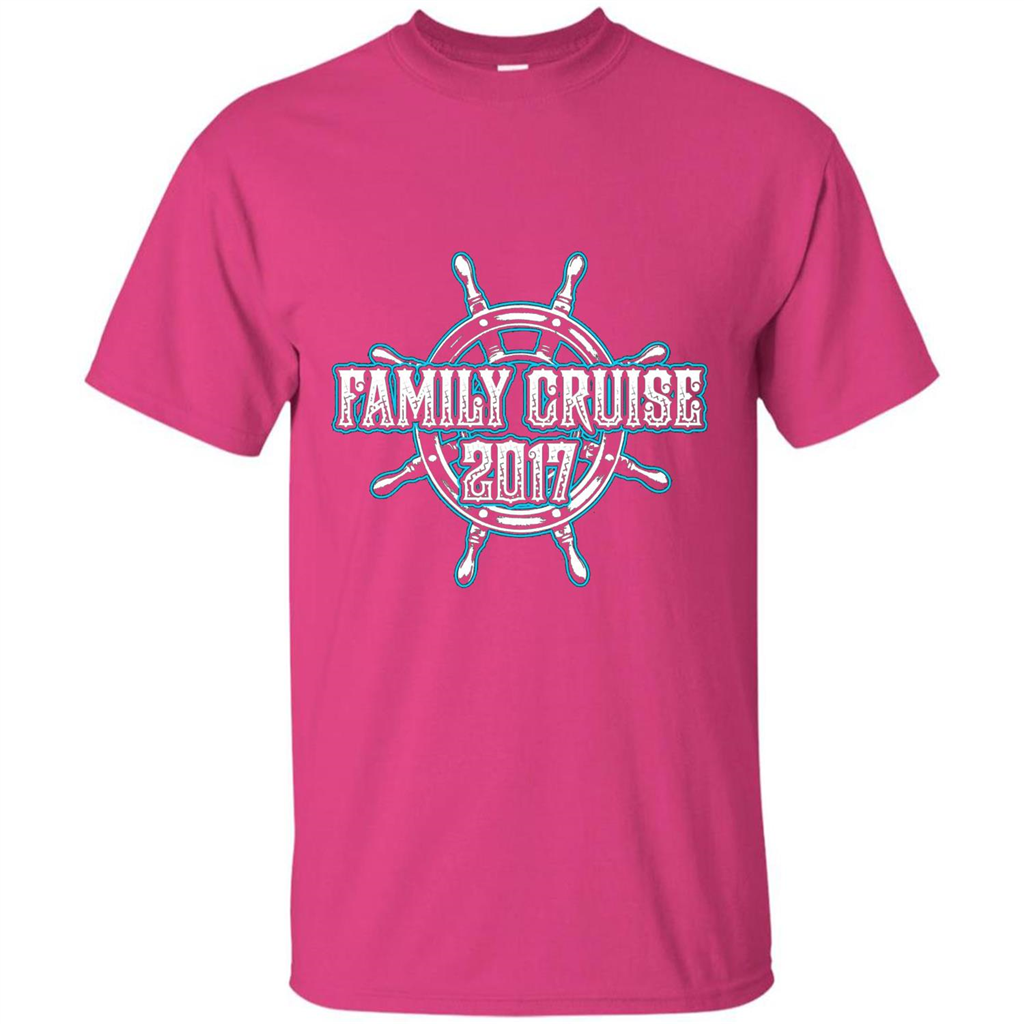 Family Cruise 2017 T-Shirt Family Vacation T-shirt Heliconia