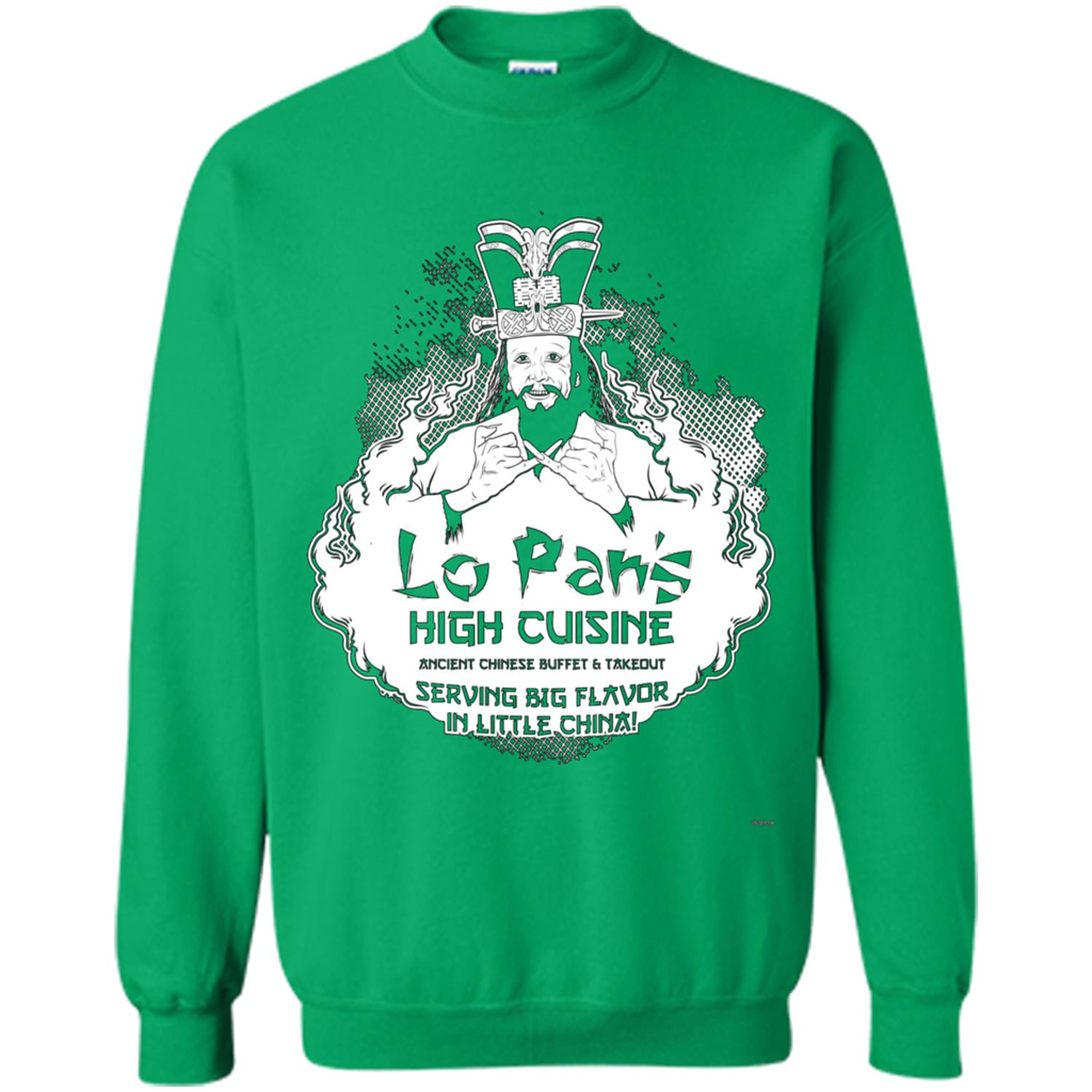 Lo Pan's High Cuisine T-shirt Irish Green