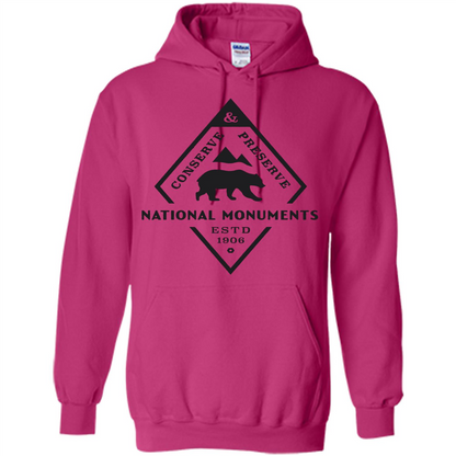 National Monuments T-Shirt Heliconia
