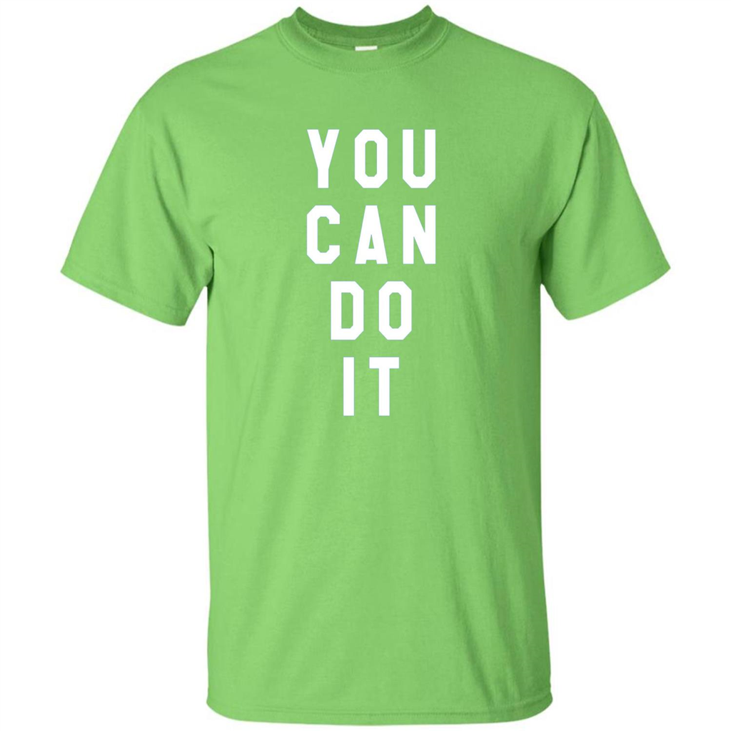 You Can Do It T-Shirt Lime