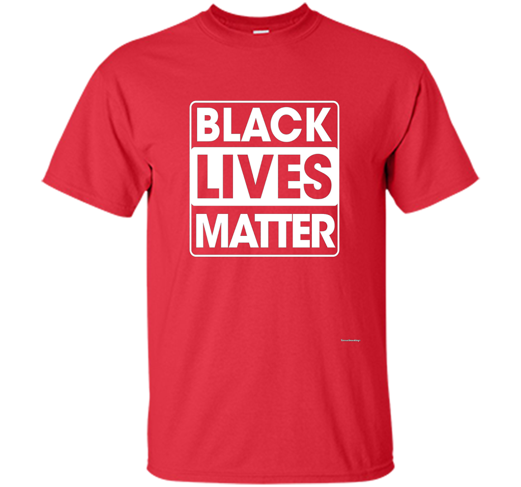 Black Lives Matter Tshirt - No To Racism Premium T-Shirt cool shirt Red