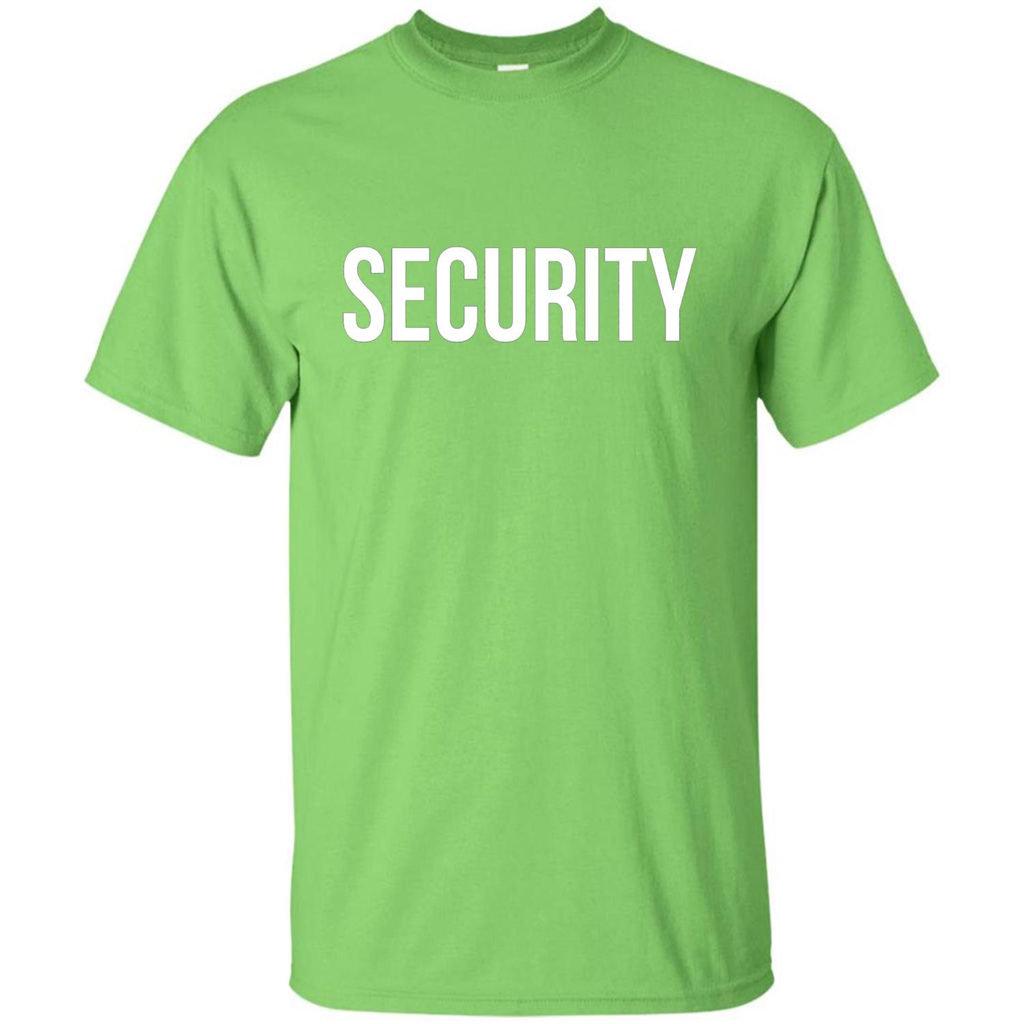 Security T-shirt Lime