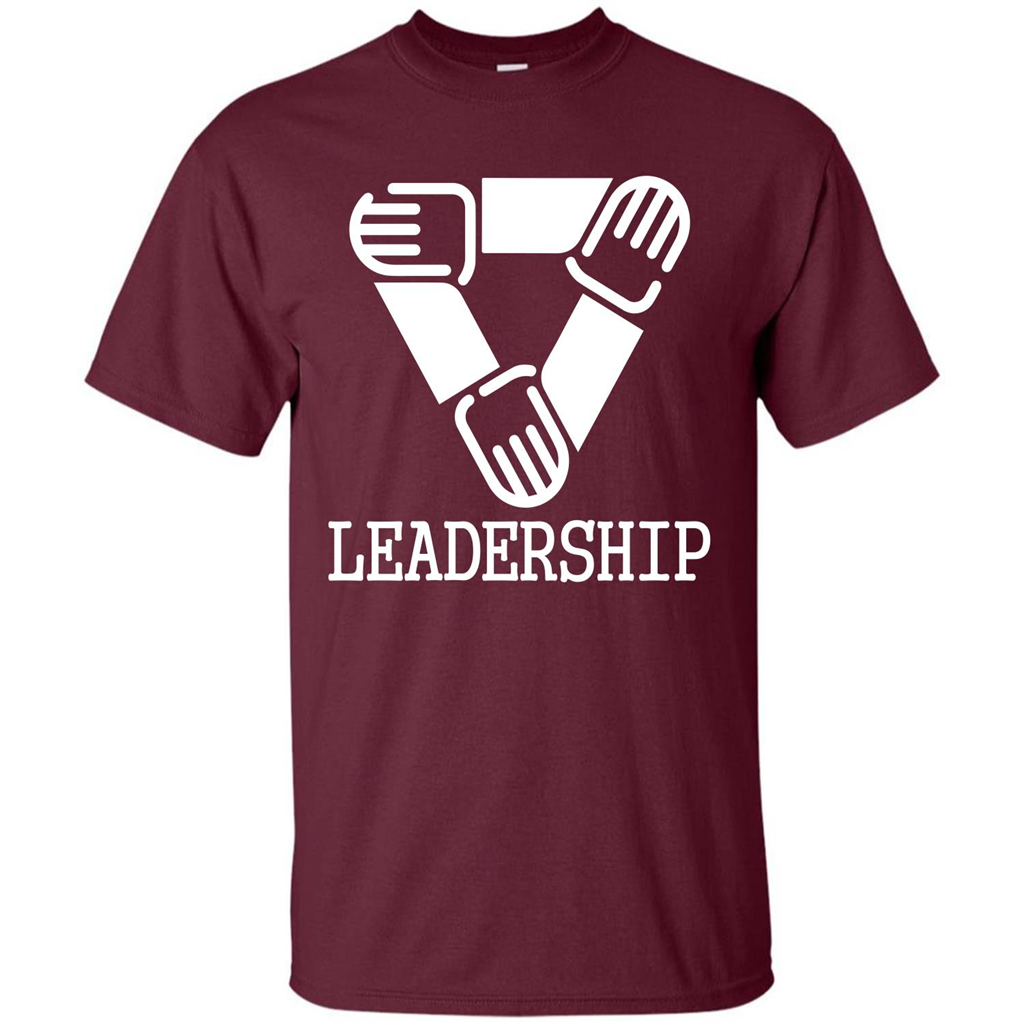 Leadership T-shirt Maroon