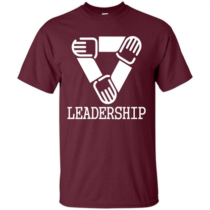 Leadership T-shirt Maroon