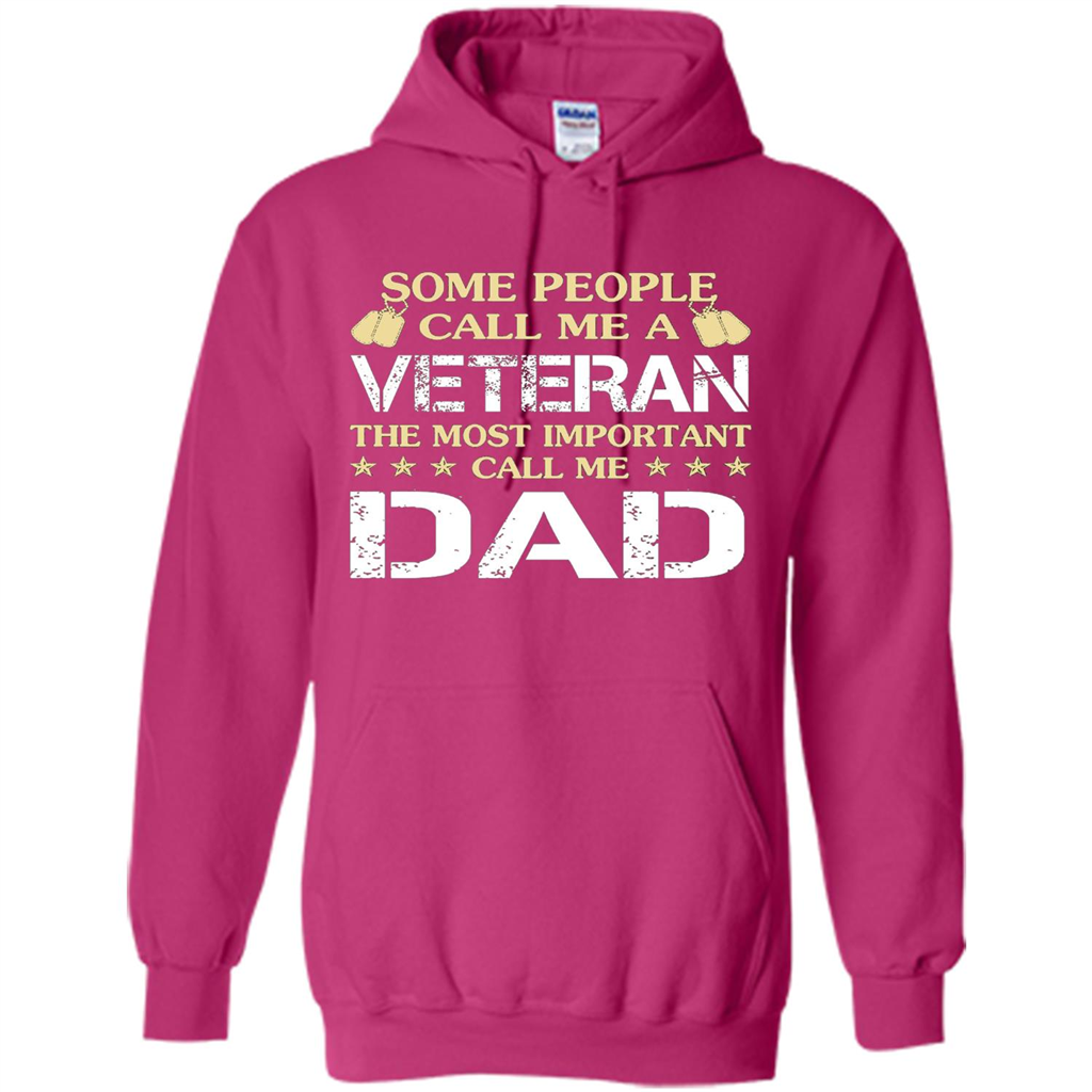 Fathers Day T-shirt The Most Important Call Me Dad Heliconia