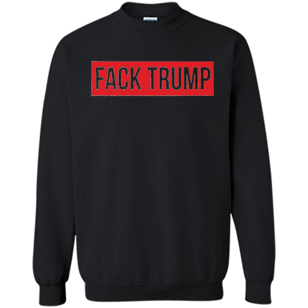 Fack Trump T-shirt Anti Trump T-shirt Black
