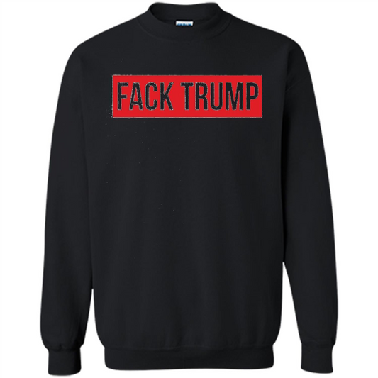 Fack Trump T-shirt Anti Trump T-shirt Black