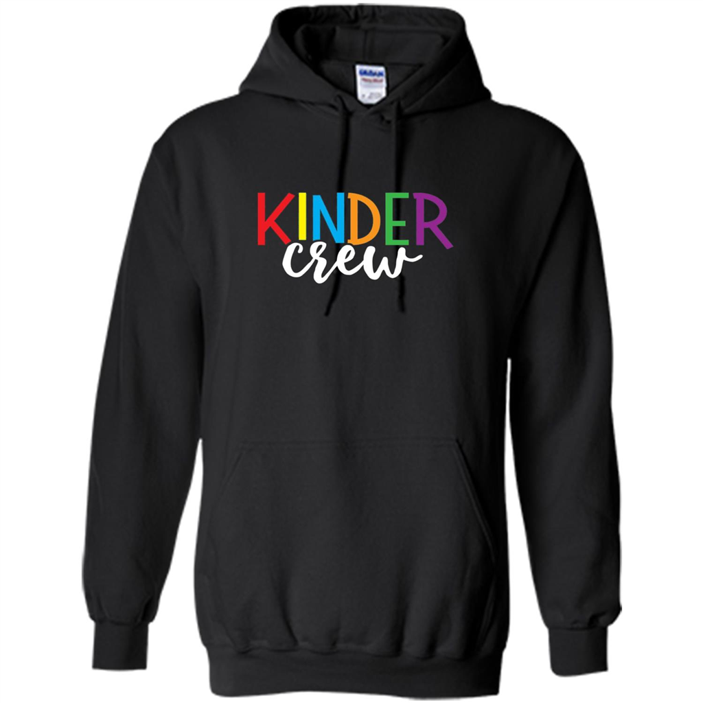 Cute Kindergarten Teacher Team T-Shirt Black