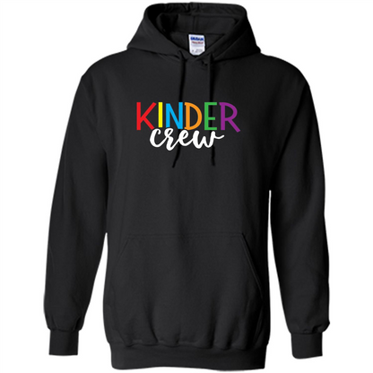 Cute Kindergarten Teacher Team T-Shirt Black