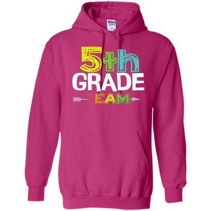 Back To School T-shirt Team Fifth Grade Teacher Heliconia