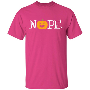 Halloween T-shirt Nope T-shirt