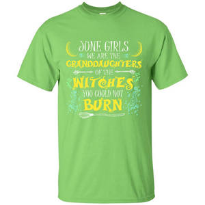 Halloween T-shirt June Girls We Are The Granddaughters Of The Witches You Could Not Burn