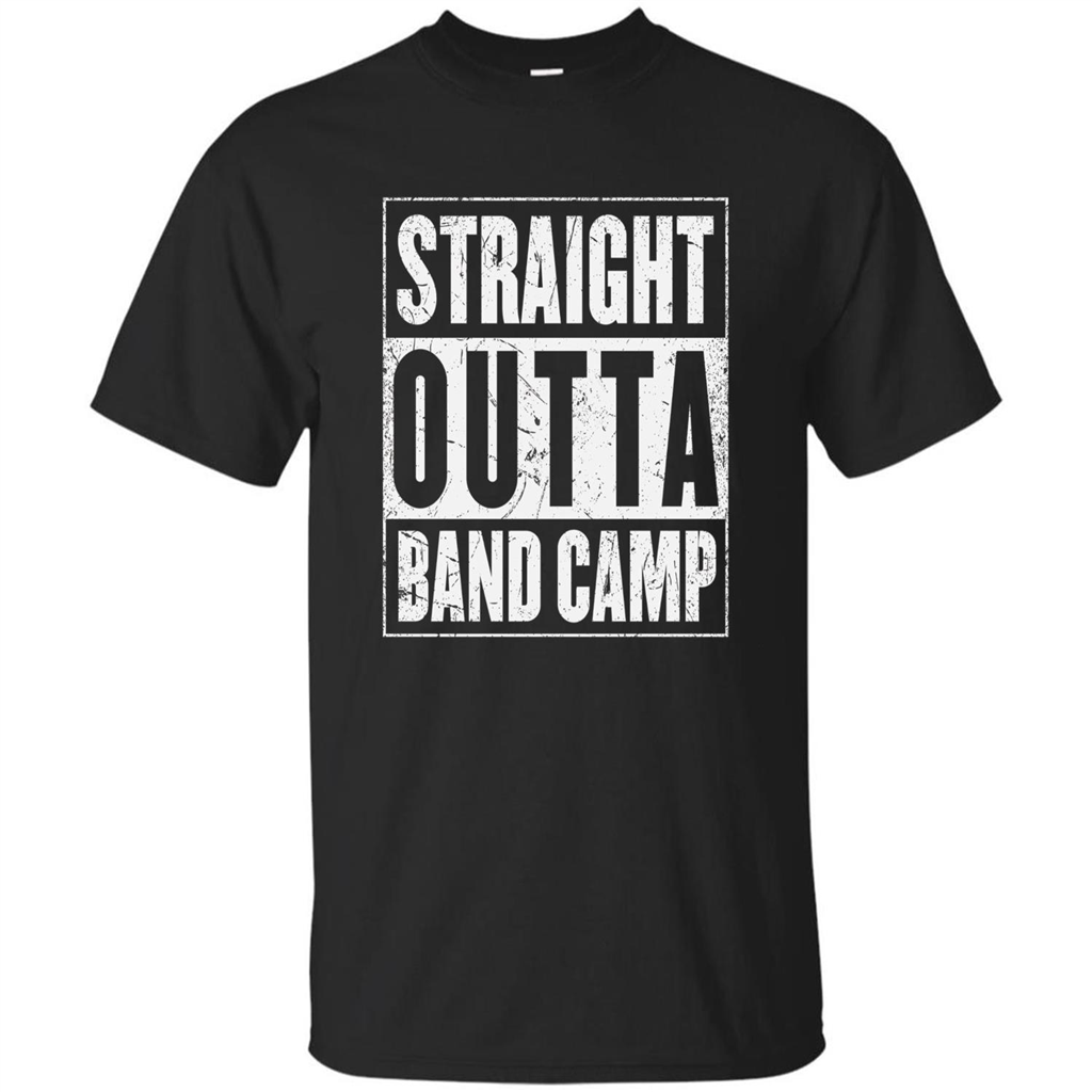 Straight Outta Band Camp T-shirt Camping T-shirt