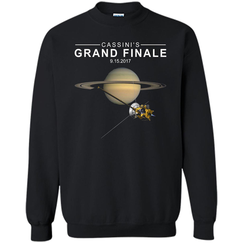 Cassini Grand Finale Space T-shirt Black