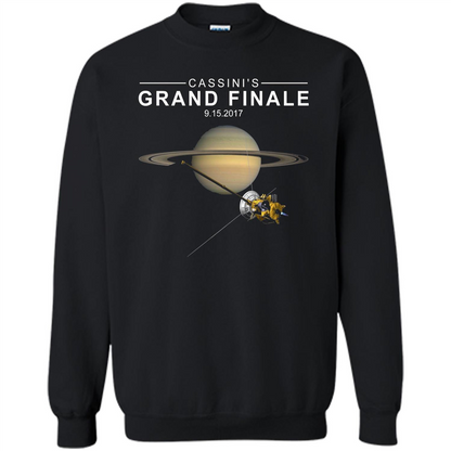 Cassini Grand Finale Space T-shirt Black